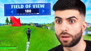 The MAX FOV Glitch in Fortnite Chapter 3!