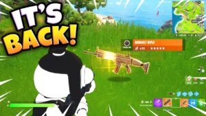 The SCAR Is Now BACK in Fortnite!