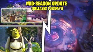 The TILTED TOWERS Update (Grotto 2.0 POI, Beasts, Shrek in Fortnite!)