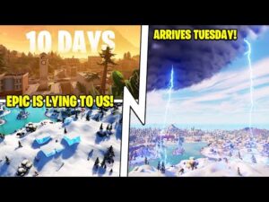 Tilted Towers Birthday TROLL (Epic's Plan, Fortnite Weather Update)