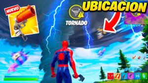 *UBICACION* DONDE ENCONTRAR los TORNADOS Y TORMENTAS ELECTRICAS en FORTNITE ❓⚡ NUEVA ACTUALIZACION