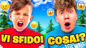 UN BAMBINO DI 10 ANNI SFIDA IL MIO TEAM MA...! Fortnite ITA
