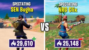 Who Can Get The MOST Arena Points In 1 Hour... (Fortnite Chapter 3)