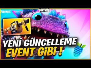 YENİ DİNAZOR EVENT BOSSU ! Fortnite Güncelleme