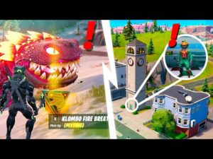 alle *NEUEN BOSSE* und GEHEIMNISSE im Fortnite Update 🔥