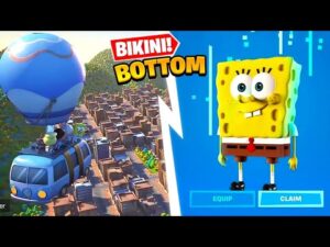 das ERSTE SpongeBob Gameplay in Fortnite 😍