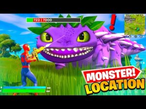 so FINDEST du das *NEUE* MONSTER in Fortnite 😍