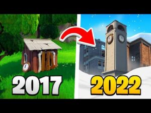 so SAH TILTED TOWERS vor Fortnite aus 😮