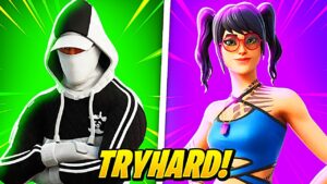 10 SKINS MAIS TRYHARDS DE 800 V-BUCKS DO FORTNITE EM 2022! (Sweaty Skins)
