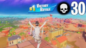 30 Elimination Solo vs Squad Win Full Gameplay Fortnite Chapter 3 (PC Controller)