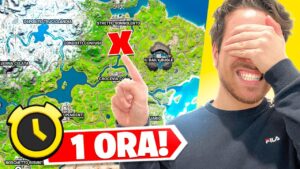 Atterro per 1 ORA ad OCCHI CHIUSI in ARENA! Cosa è Successo? Capitolo 3 Fortnite ITA!