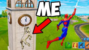 Busting SECRET TikTok Hiding Spots in Fortnite!