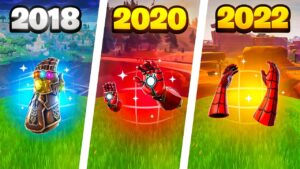 CAŁA Historia MITYCZNYCH BRONI w Fortnite! (2017-2022)