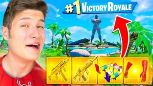 COSA SUCCEDE SE PRENDI TUTTE LE ARMI MITICHE in una PARTITA!! *INCREDIBILE* Fortnite Capitolo 3