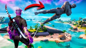 Destruí la ESTATUA de LA FUNDACIÓN en Fortnite…