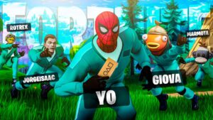 ENTRE A LOS JUEGOS DEL HAMBRE DE @Giova EN FORTNITE 😂 | Blend Freshon