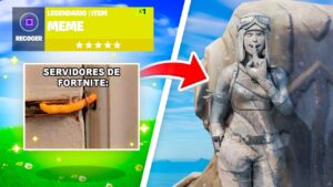 ESCÓNDETE O *MEME* en FORTNITE 😂😂 (divertido)