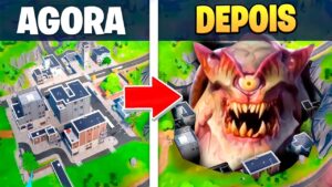 FINAL DA TEMPORADA EXPLICADO E CAVERNA DO MONSTRO CATTUS FORTNITE!