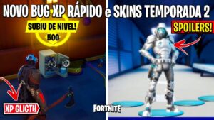 FORTNITE - 6 NOVOS BUGS, KLOMBOS BUFFADOS e SPOILERS TEMPORADA 2?