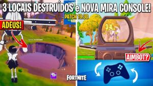 FORTNITE - NOVA MIRA CONSOLE, ARCOS PRIMAIS VOLTANDO e SPOILERS EVENTO AO VIVO!