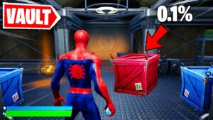 Fortnite Except I Only Use VAULT LOOT (overpowered)