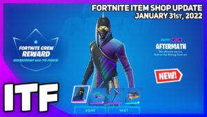 Fortnite Item Shop *NEW* AFTERMATH SET! [January 31st, 2022] (Fortnite Battle Royale)