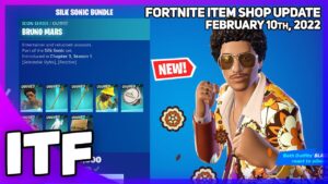 Fortnite Item Shop *NEW* BRUNO MARS (SILK SONIC) SET! [February 10th, 2022] (Fortnite Battle Royale)