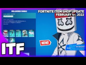 Fortnite Item Shop *NEW* MELLOVERSE BUNDLE! [February 1st, 2022] (Fortnite Battle Royale)