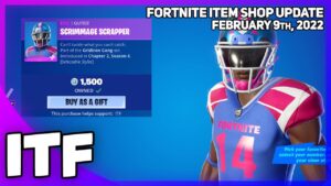 Fortnite Item Shop NFL SKINS RETURN + HUGE SHOP! [February 9th, 2022] (Fortnite Battle Royale)