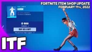 Fortnite Item Shop *RARE* LAVISH EMOTE IS BACK! [February 11th, 2022] (Fortnite Battle Royale)