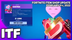 Fortnite Item Shop VALENTINE'S DAY COSMETICS RETURN! [February 5th, 2022] (Fortnite Battle Royale)