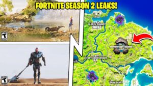 Fortnite Season 2 LEAKED (FULL Trailer, NEW POIs, Chapter 3 Robot Event!)