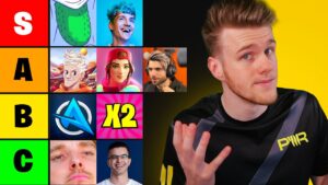 Fortnite YouTubers I Can BEAT in a 1v1! (Tier List)