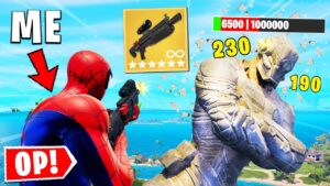 Fortnite added the SNIPER SHOTGUN.. it's overpowered