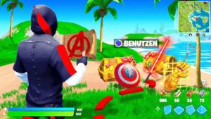 GEHEIMER TRICK der *NEUEN* SCHATZKARTE in Fortnite 3 (unendliche Uncharted Schätze)