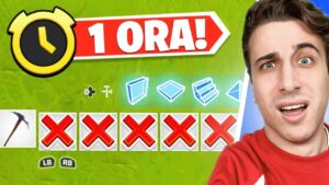 Gioco SENZA ARMI in ARENA per 1 ORA! Cosa è Successo? Capitolo 3 Fortnite ITA!