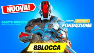 Ho SBLOCCATO FONDAZIONE! Skin FINALE del Pass Battaglia! Capitolo 3 Fortnite ITA!