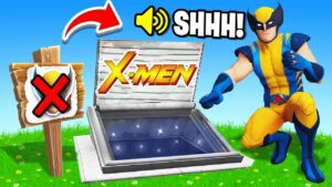 I Went UNDERCOVER in a X-MEN ONLY Tournament! (Fortnite)