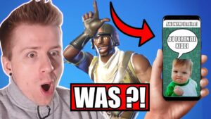 Ich benutzte meine *HANDYNUMMER* als *EPIC NAME* in Fortnite II [ER kommt in MEINE LOBBY]