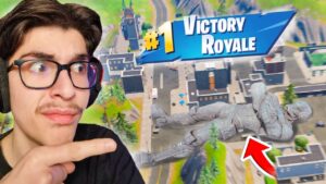 J'ai TOTALEMENT "DÉTRUIT" la Map de FORTNITE ! (j'ai bougé la statue)