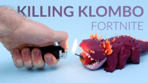 Killing a Clay KLOMBO with FIRECRACKER – Fortnite Chapter 3