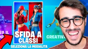 LA NUOVA MODALITÀ SFIDA A CLASSI DI FORTNITE!