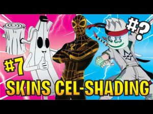 MEJORES SKINS DE CEL SHADING de FORTNITE