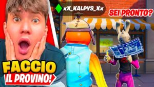 MI FINGO UN BAMBINO PAZZO E FACCIO IL PROVINO su FORTNITE!