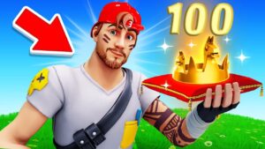 Ma 100 ème COURONE sur FORTNITE !
