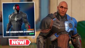 NEW FOUNDATION Skin Gameplay in Fortnite! (FULLY UNLOCKED)