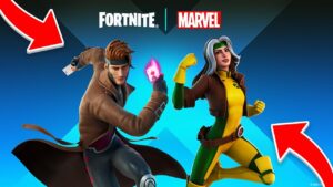 🔴 *NEW* X-MEN Skin! ROGUE & GAMBIT in Fortnite (Chapter 3)