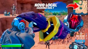 NOVO LOCAL CAVERNA DOS SETE NA ATUALIZAÇÃO DO FORTNITE
