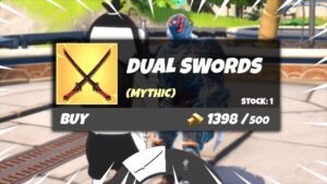 New DUAL SWORDS Mythic in Fortnite Update!
