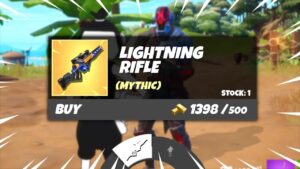 New Mythic LIGHTNING RIFLE in Fortnite Update!